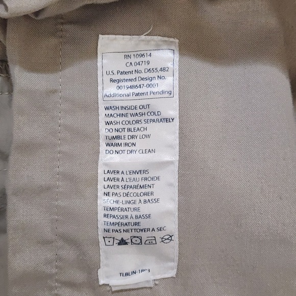 5.11 Tactical Series Cargo Pants Mens Size 38W 29L Beige Work Utility Outdoor - Picture 11 of 16